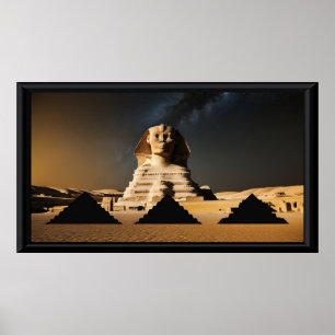 Affiche Frame TV Pharaonique
