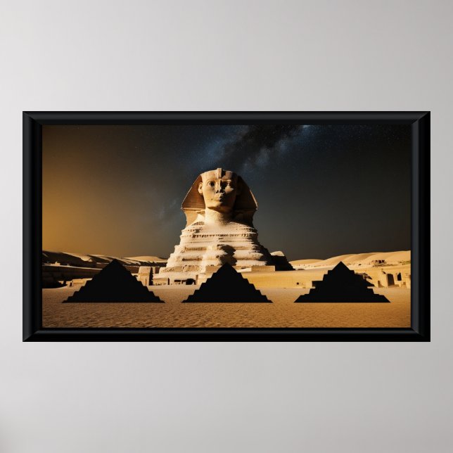 Affiche Frame TV Pharaonique (Devant)