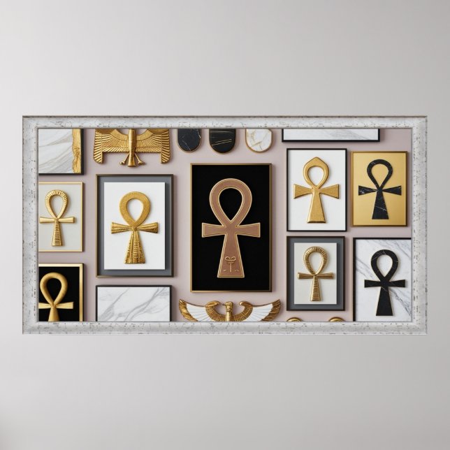 Affiche Frame TV Pharaonique (Devant)