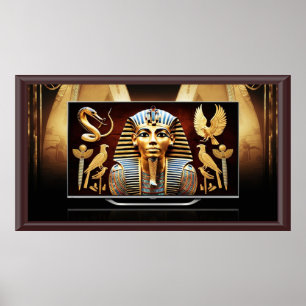 Affiche Frame TV Pharaonique