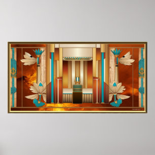 Affiche Frame TV Pharaonique