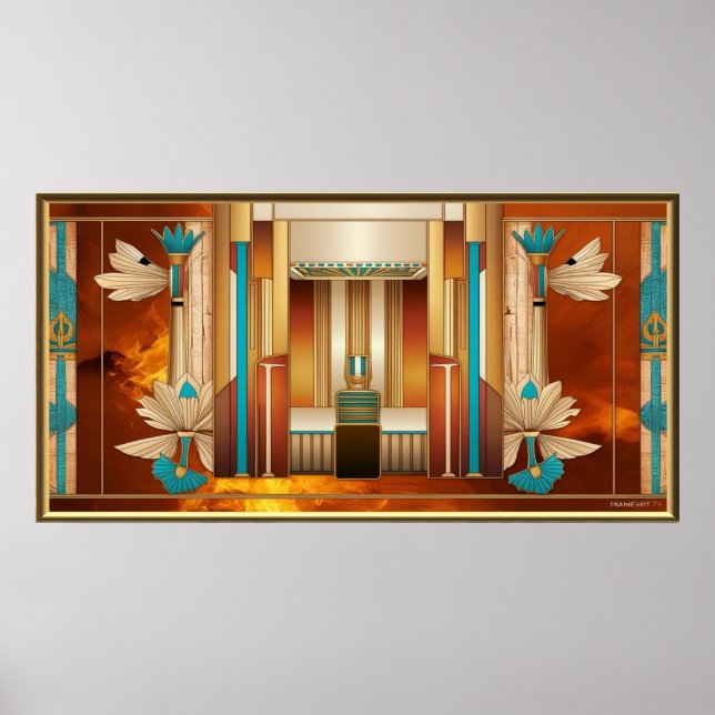 Affiche Frame TV Pharaonique (Devant)