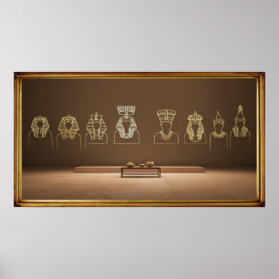 Affiche Frame TV Pharaonique