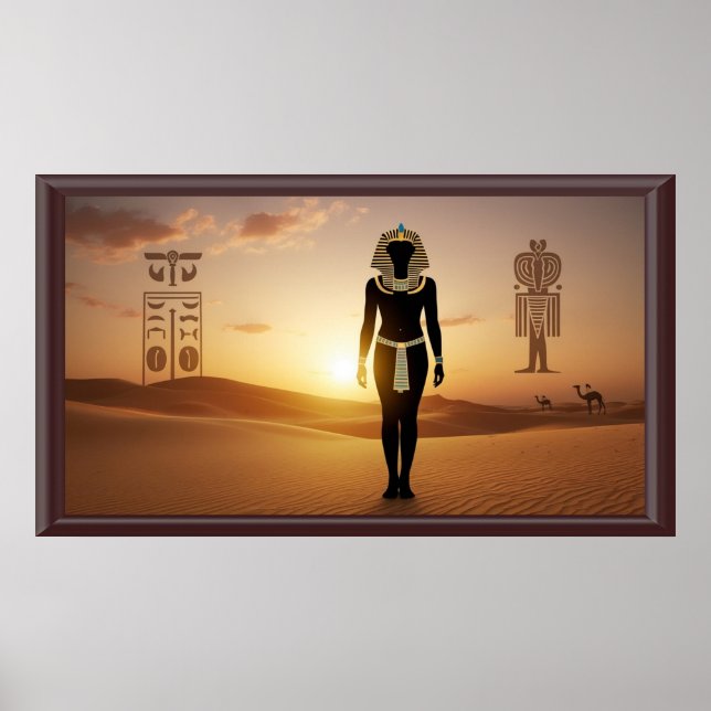 Affiche Frame TV Pharaonique (Devant)