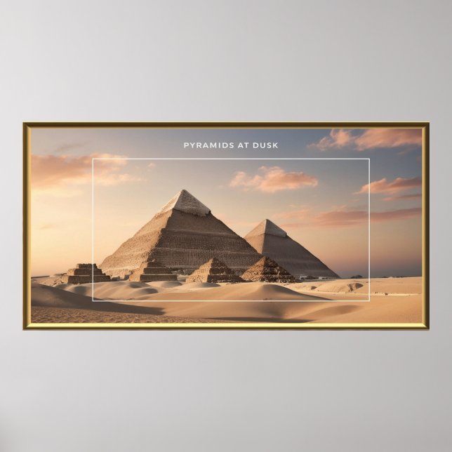 Affiche Frame TV Pharaonique (Devant)