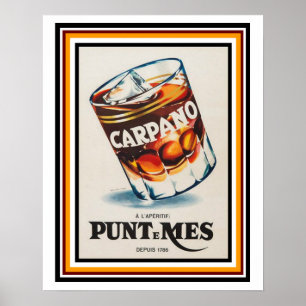 Affiche française vintage 16 x 20 d'annonce de