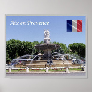 Affiche France - Aix-en-Provence -