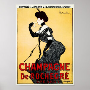 Affiche France CHAMPAGNE De ROCHEGRE Leonetto Cappiello Ad