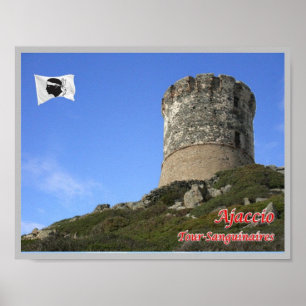 Affiche France - Corsica - Ajaccio -