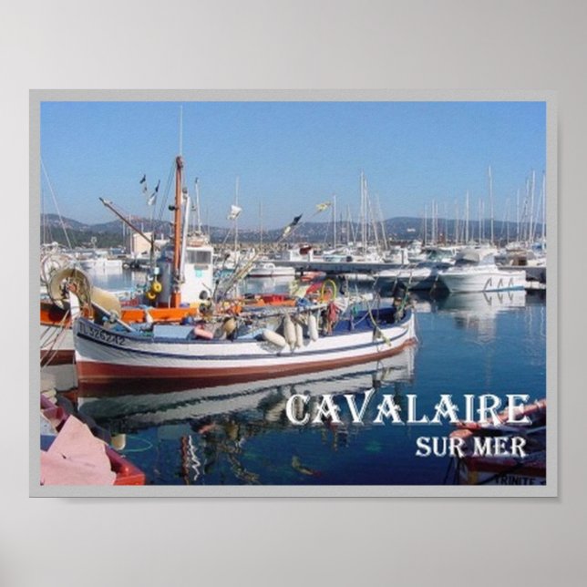 Affiche France - Côte d'Azur - Côte d'Azur (Devant)