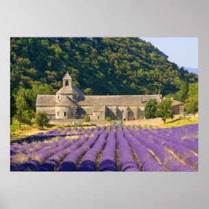 Affiche France, Gordes. Monastère cistercien de