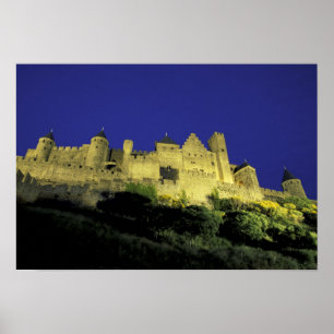 Affiche FRANCE, Languedoc Carcassonne