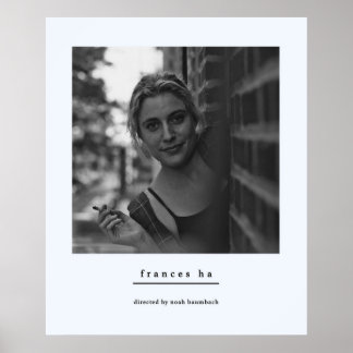 Affiche Frances Ha Noah Baumbach Greta Gerwig