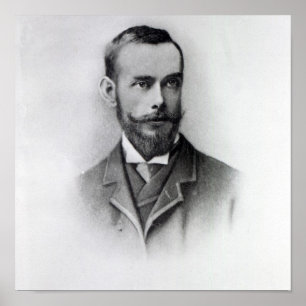 Affiche Francis Thompson, gravée par Emery Walker, 1894