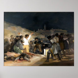 Affiche Francisco de Goya Le 3 mai 1808