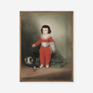 Affiche Francisco de Goya Red Boy Manuel Osorio de Zuniga