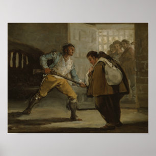 Affiche Francisco Goya - El Maragato Threatens Friar Pedro