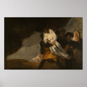 Affiche Francisco Goya - Le moine pendu