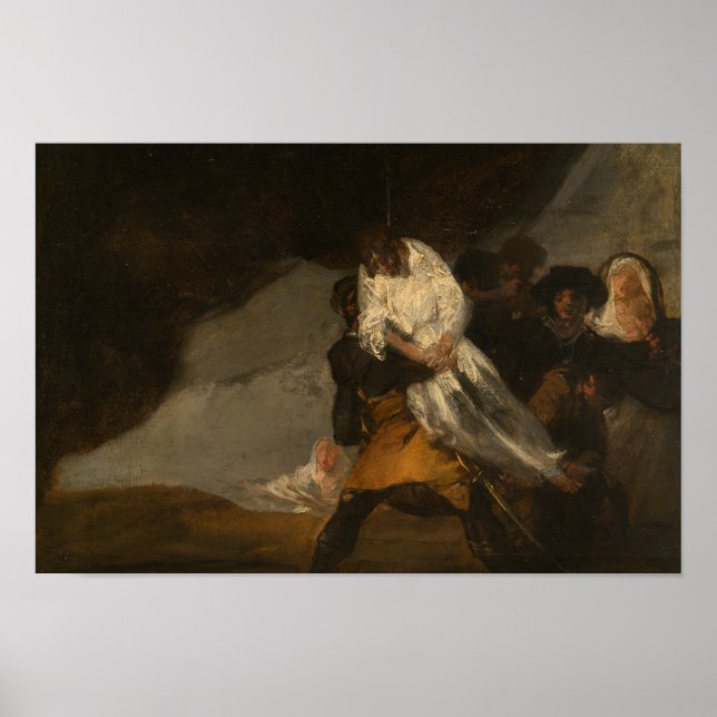 Affiche Francisco Goya - Le moine pendu (Devant)