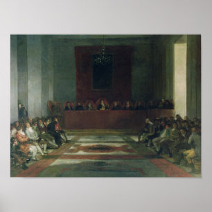 Affiche Francisco Jose de Goya y Lucientes   La Junte de