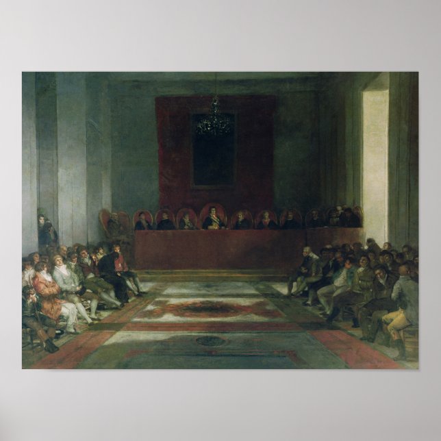 Affiche Francisco Jose de Goya y Lucientes | La Junte de (Devant)