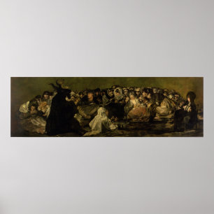 Affiche Francisco Jose de Goya y Lucientes Les sorcières