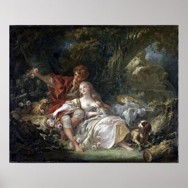 Affiche François Boucher Berger et Berger (Devant)