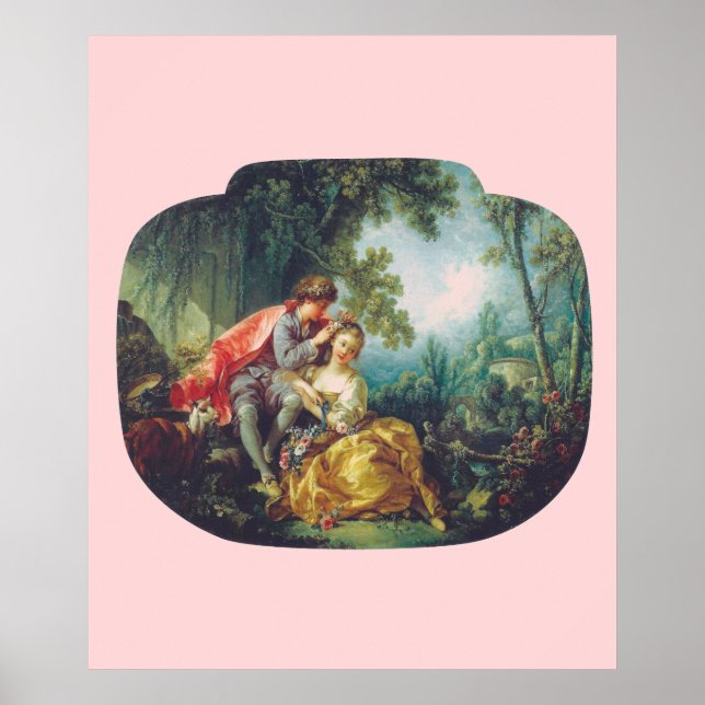 Affiche François Boucher The Four Seasons (Devant)