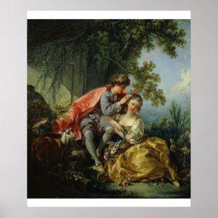 Affiche François Boucher The Four Seasons
