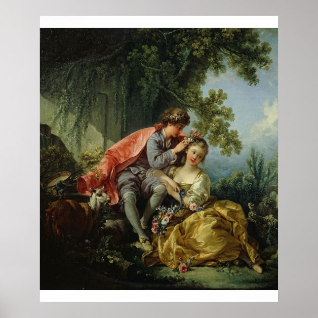Affiche François Boucher The Four Seasons (Devant)
