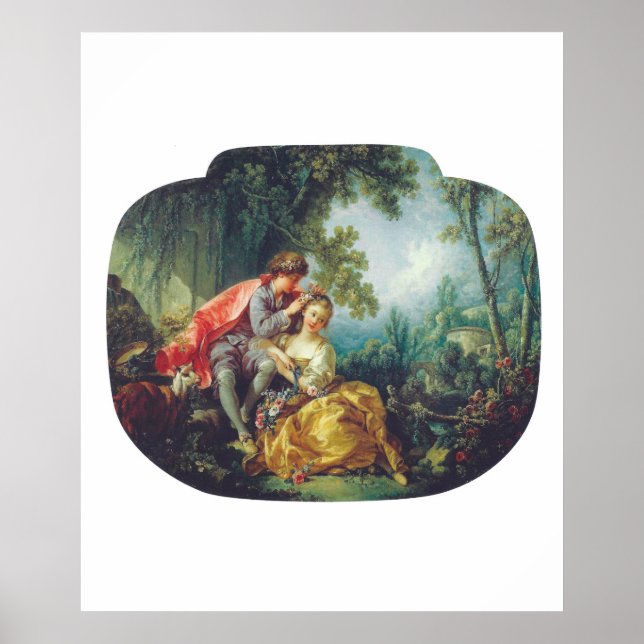 Affiche François Boucher The Four Seasons (Devant)