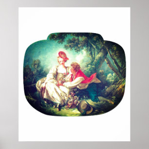 Affiche François Boucher The Four Seasons : Automne d'Autu