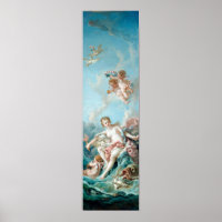 François Boucher Venus sur les vagues