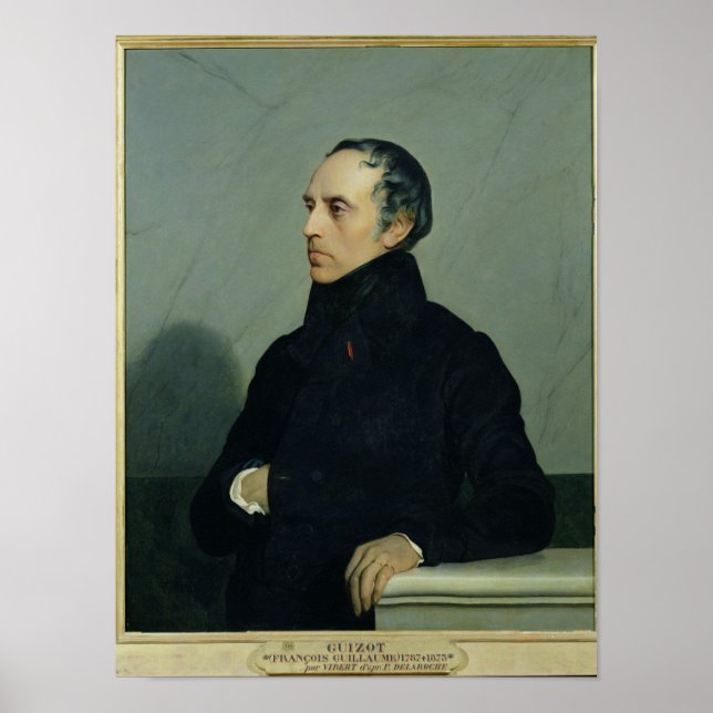 Affiche Francois Guizot (Devant)