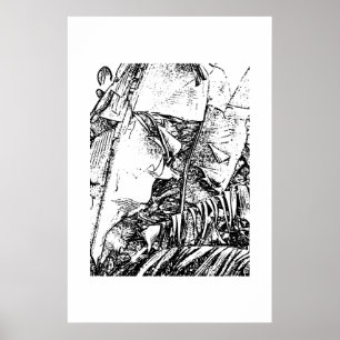 Affiche Franges bananes