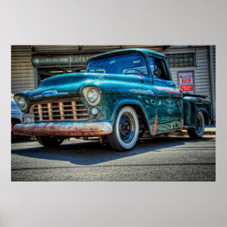 Affiche Franke Construction Company Rat Chevy