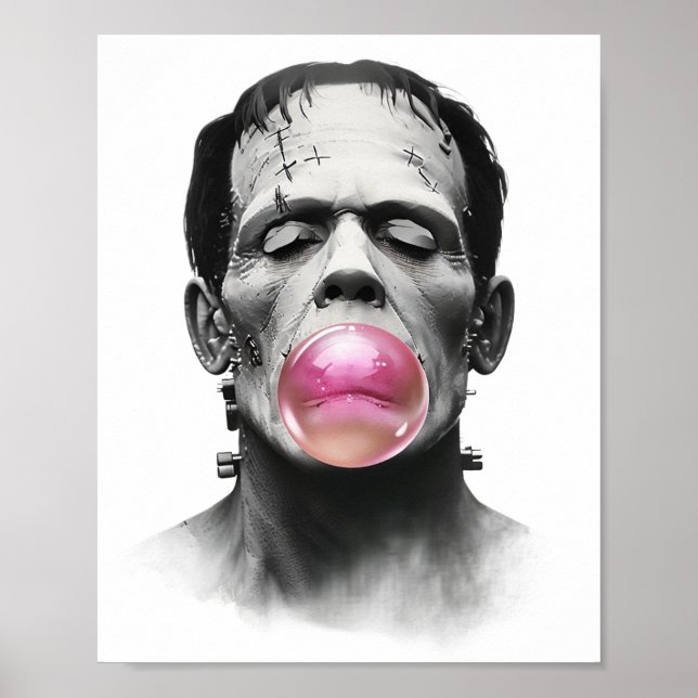 Affiche Frankenstein Bubble Gum (Devant)