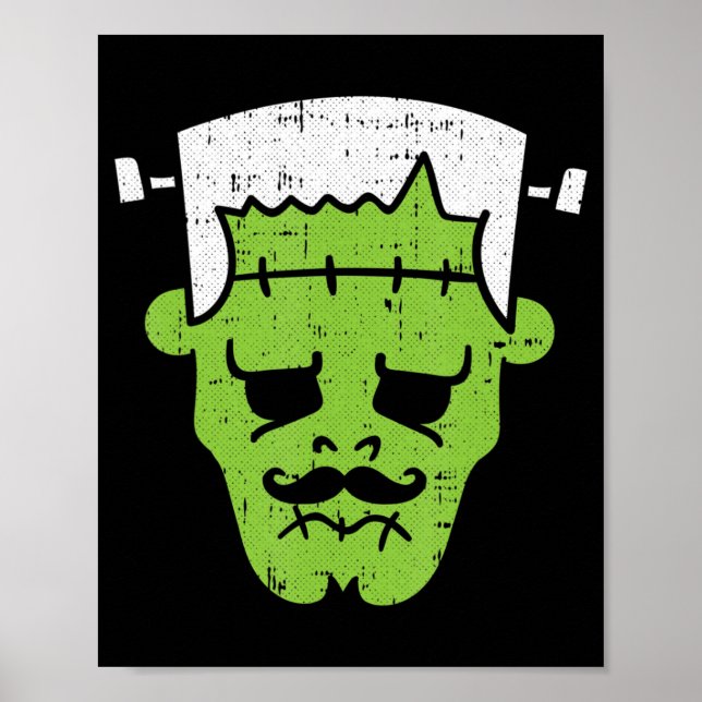 Affiche Frankenstein Lazy Halloween Costume Horreur Movie  (Devant)
