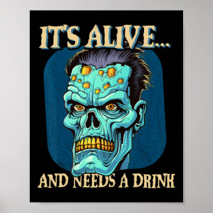 Affiche Frankensteins Monster C'est vivant et a besoin d'u