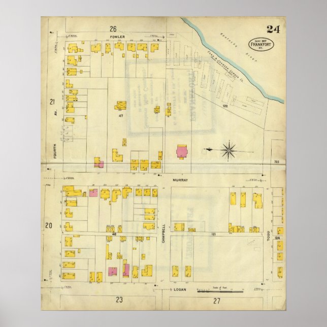 Affiche Frankfort, Kentucky 9 (Devant)