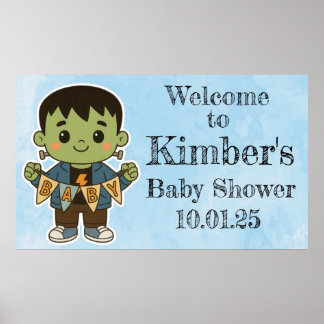 Affiche Frankie’s Baby Shower Welcome Sign – Cute Sign