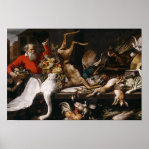 Affiche Frans Snyders - Still Life with Dead Game, Fruits,