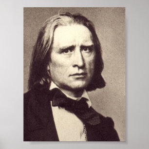 Affiche Franz Liszt