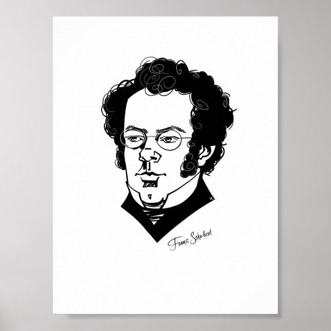 Affiche Franz Schubert (Devant)