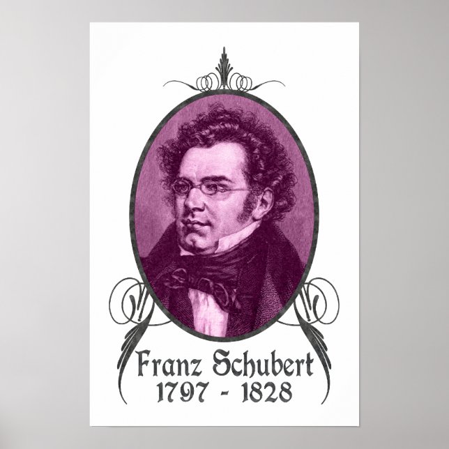 Affiche Franz Schubert (Devant)
