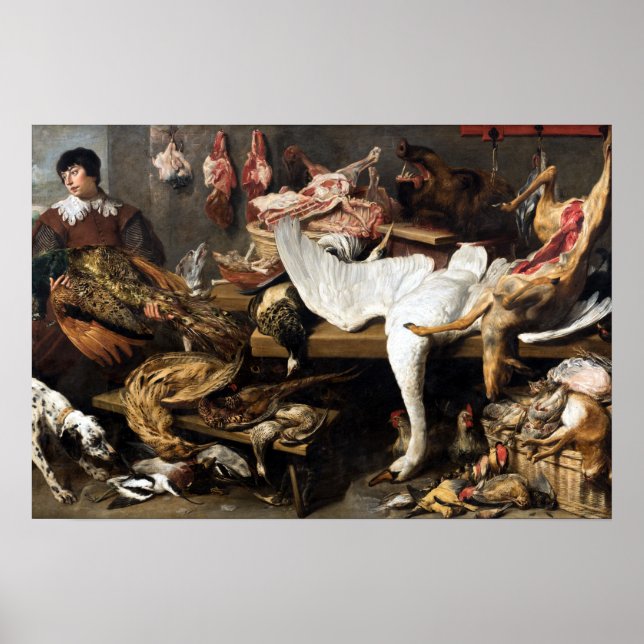 Affiche Franz Snyder Un Comptoir De Jeux (Devant)