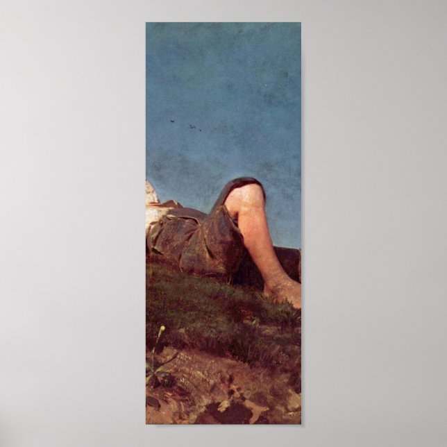 Affiche Franz von Lenbach - Un berger (Devant)