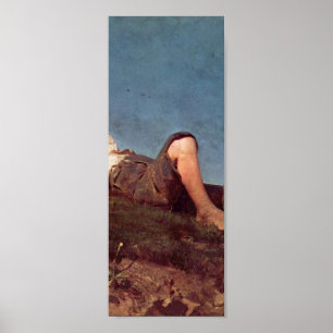 Affiche Franz von Lenbach - un garçon de berger