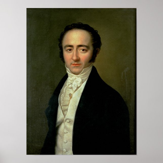 Affiche Franz Xaver Mozart, plus tard connu sous le nom de (Devant)