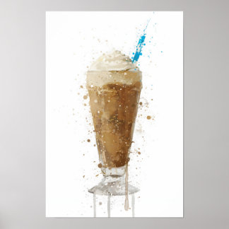 Affiche Frappe au Moka